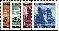 Böhmen u. Mähren 1941 Mi.-Nr. 75-78 - postfrisch