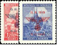 Böhmen u. Mähren 1942 Mi.-Nr. 83-84 - postfrisch
