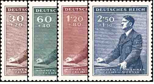 Böhmen u. Mähren 1942 Mi.-Nr. 85-88 - postfrisch