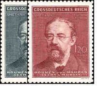 Böhmen u. Mähren 1944 Mi.-Nr. 138-139 - postfrisch