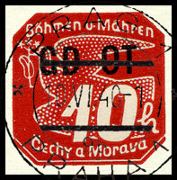 Böhmen u. Mähren 1939 Mi.-Nr. 51 - gestempelt