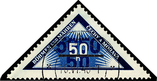 Böhmen u. Mähren 1939 Mi.-Nr. 52 - gestempelt