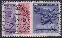 Böhmen u. Mähren 1943 Mi.-Nr. 114-116 - gestempelt
