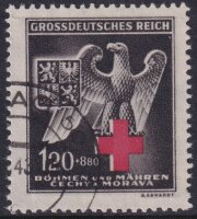 Böhmen u. Mähren 1943 Mi.-Nr. 132 - gestempelt