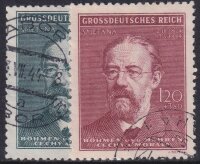 Böhmen u. Mähren 1944 Mi.-Nr. 138-139 - gestempelt