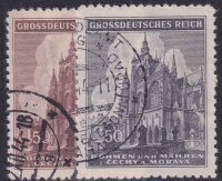 Böhmen u. Mähren 1944 Mi.-Nr. 140-141 - gestempelt