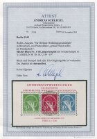 Berlin 1949 Block 1 III FA - Sonderstempel