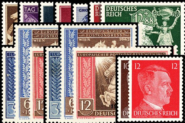 III. Reich Jahrgang 1942 - postfrisch