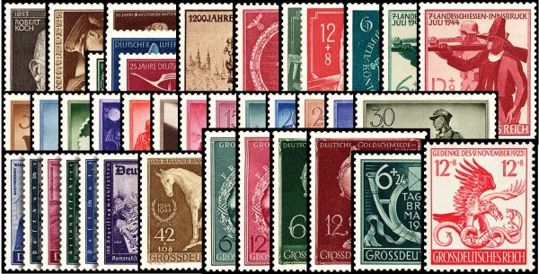 III. Reich Jahrgang 1944 - postfrisch