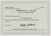 Österreich 1933 Mi.-Nr. 551-554 - gestempelt Befund...