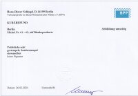 Berlin 1949 Mi.-Nr. 61-63 Befund Schlegel - gestempelt