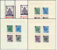 Franz. Zone 1945 Block Lot - postfrisch