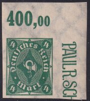Inflation 1922 Mi.-Nr. 226 a U Oberrand - postfrisch