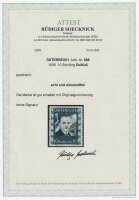Österreich 1934 Mi.-Nr. 588 - postfrisch Dollfuss...