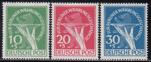 Berlin 1949 Mi.-Nr. 68-70 Befund - postfrisch