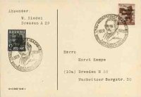 SBZ 1949 Postkarte