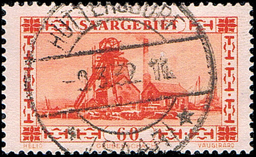 Saargebiet 1930 Mi.-Nr. 143 - gestempelt