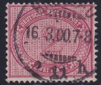 Deutsches Reich 1875 Mi.-Nr. 37 f - gestempelt