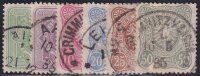 Deutsches Reich 1880 Mi.-Nr. 39-44 - gestempelt