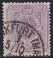 Deutsches Reich 1880 Mi.-Nr. 40  - gestempelt
