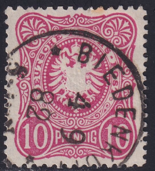 Deutsches Reich 1880 Mi.-Nr. 41 aa - gestempelt geprüft