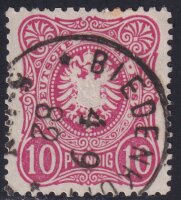 Deutsches Reich 1880 Mi.-Nr. 41 aa - gestempelt geprüft