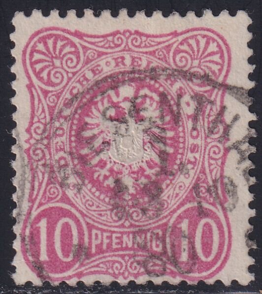 Deutsches Reich 1880 Mi.-Nr. 41 ab - gestempelt