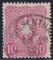Deutsches Reich 1880 Mi.-Nr. 41 ab - gestempelt