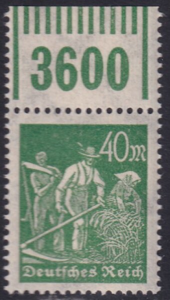 Inflation 1922 Mi.-Nr. 244 d W OR Oberrand -  postfrisch geprüft