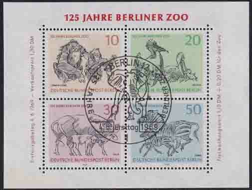 Berlin 1969 Block 2 - gestempelt