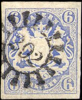 Bayern 1867-1868 Mi.-Nr. 16 - gestempelt