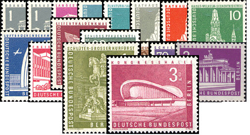 Berlin 1956-1963 Berliner Stadtbilder - postfrisch