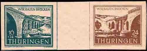 S B Z 1946 Mi.-Nr. SZd 2 - postfrisch