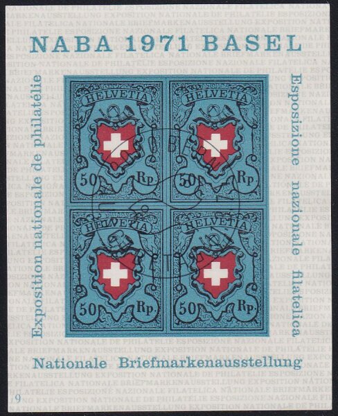 Schweiz 1965 Block 21 - gestempelt