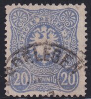 Deutsches Reich 1880 Mi.-Nr. 42 aa - gestempelt geprüft