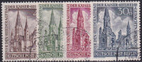 Berlin 1953 Mi.-Nr. 106-109 - gestempelt geprüft