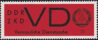 DDR Dienst D 1965 Mi.-Nr. 3 y - postfrisch