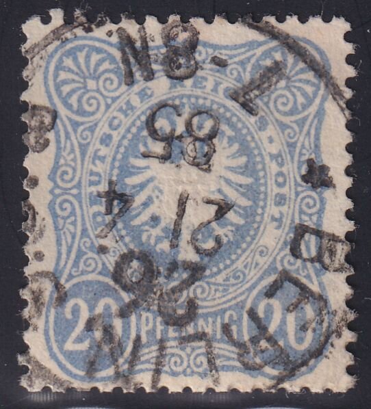 Deutsches Reich 1880 Mi.-Nr. 42 b - gestempelt geprüft