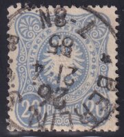 Deutsches Reich 1880 Mi.-Nr. 42 b - gestempelt geprüft