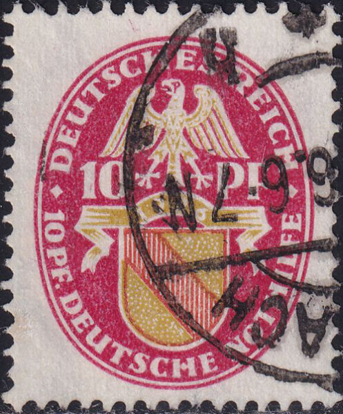 Deutsches Reich 1926 Mi.-Nr. 399 X Befund - gestempelt