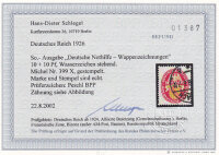 Deutsches Reich 1926 Mi.-Nr. 399 X Befund - gestempelt