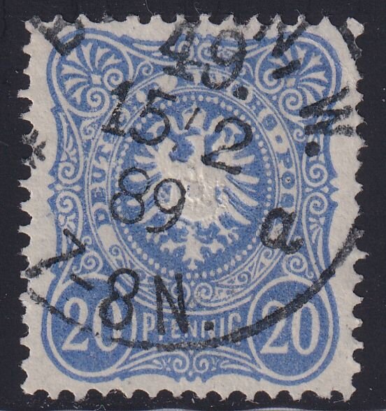 Deutsches Reich 1880 Mi.-Nr. 42 c - gestempelt geprüft