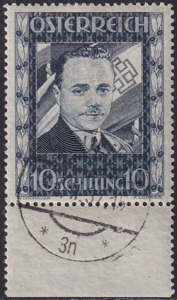 Österreich 1934 Mi.-Nr. 588 Unterrand - gestempelt