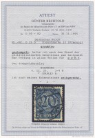 DR Dienst 1920 Mi.-Nr. 19 b - gestempelt