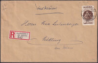 Saargebiet 1928 Mi.-Nr. 128-134 FA - Brief