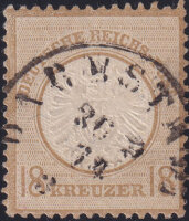 Deutsches Reich 1872 Mi.-Nr.28 FA - gestempelt