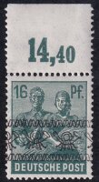 Bizone 1948 Mi.-Nr. 42 P OR dgz - postfrisch