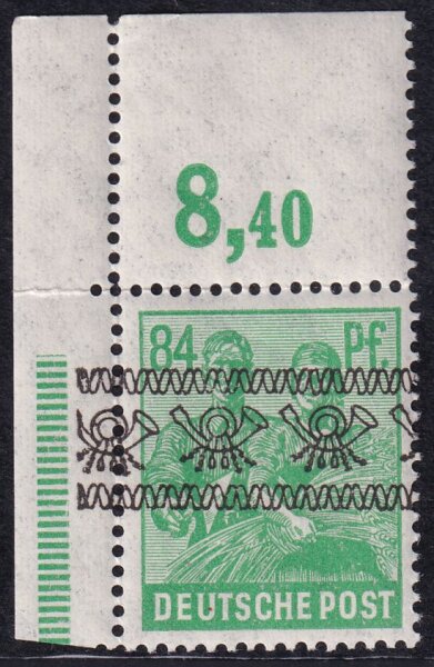 Bizone 1948 Mi.-Nr. 51 P OR dgz - postfrisch