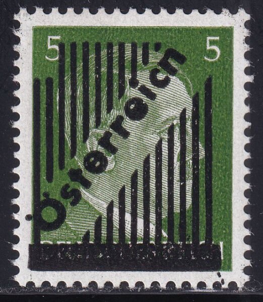 Österreich 1945 AHK th. 668 I az Plattenfehl-Befund VÖB "cn"