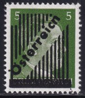 Österreich 1945 AHK th. 668 I az Plattenfehl-Befund...